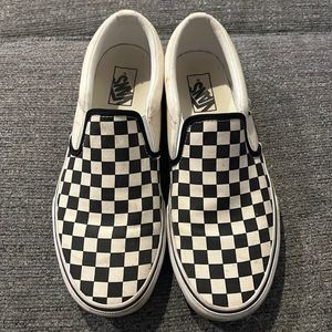 Checkered Vans Men’s 10
